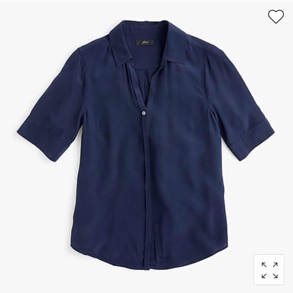 Jcrew button up blouse